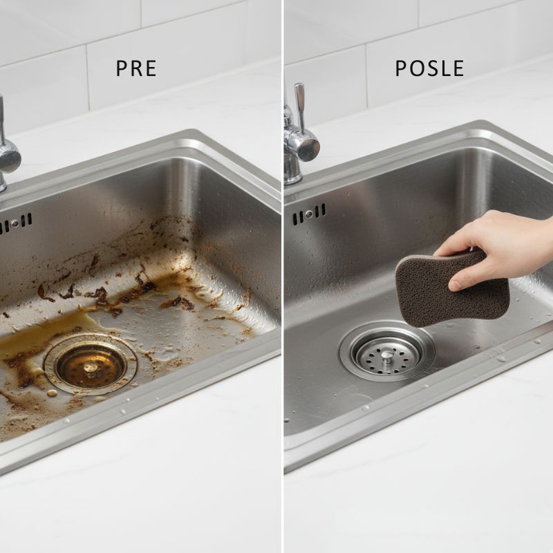 Karbon sunđeri za tvrdokornu prljavštinu